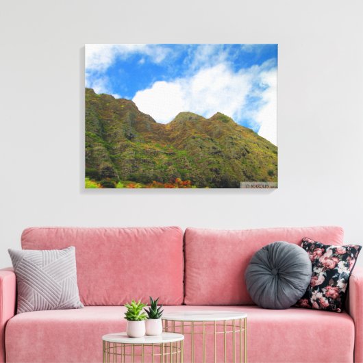 OAHU HAWAII #20 CANVAS AFDRUK (Insitu (Woonkamer))