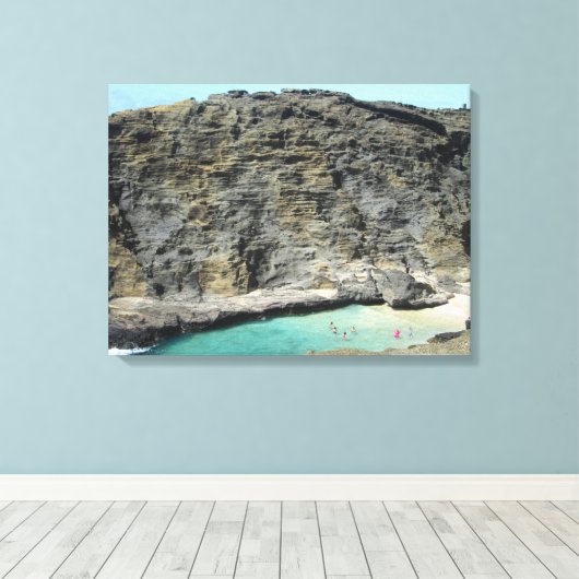 OAHU HAWAII #25 CANVAS AFDRUK (Insitu (Houten vloer))