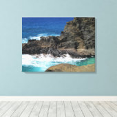 OAHU HAWAII #4 DOEK CANVAS AFDRUK (Insitu (Houten vloer))