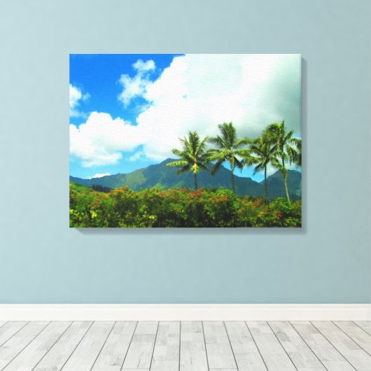 OAHU HAWAII #6 CANVAS (Insitu (Houten vloer))