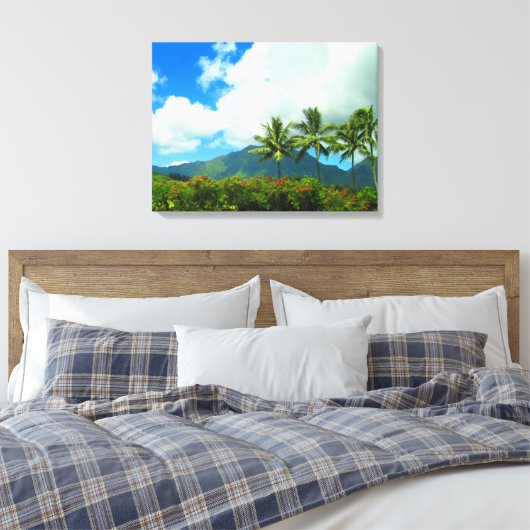OAHU HAWAII #6 CANVAS AFDRUK (Insitu (Slaapkamer))