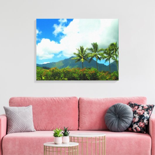 OAHU HAWAII #6 CANVAS AFDRUK (Insitu (Woonkamer))