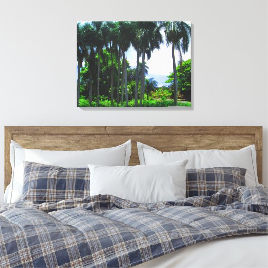 OAHU HAWAII #9 DOEK CANVAS AFDRUK (Insitu (Slaapkamer))