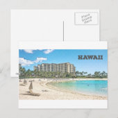 Oahu, Hawaii Briefkaart (Voorkant / Achterkant)