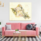 Oahu, Hawaii Canvas Afdruk (Insitu (Woonkamer))