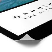 Oahu Hawaii - De verzamelplaats Poster (Hoek)