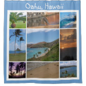 Oahu, Hawaii Douchegordijn (Voorkant)