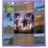 Oahu, Hawaii Douchegordijn (Voorkant)