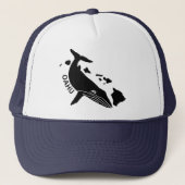 Oahu - Hawaii Islands Humpback Trucker Hat Trucker Pet (Voorkant)