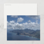 Oahu Hawaii Luchtfotografie Briefkaart (Voorkant / Achterkant)