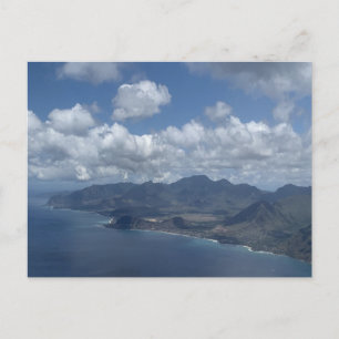 Oahu Hawaii Luchtfotografie Briefkaart