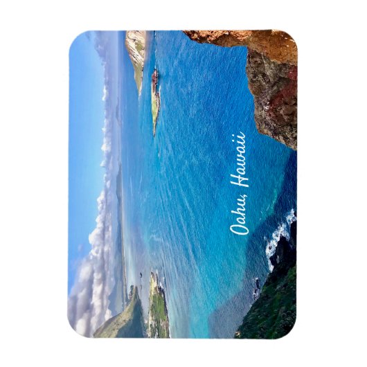 Oahu, Hawaii Magneet (Verticaal)