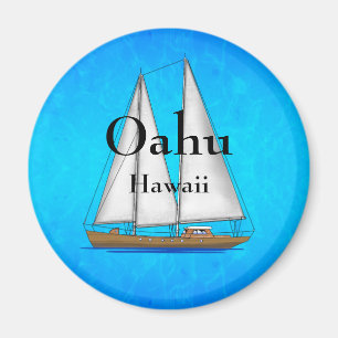 Oahu Hawaii Magneet