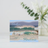 Oahu Hawaii North Shore briefkaart (Staand voorkant)