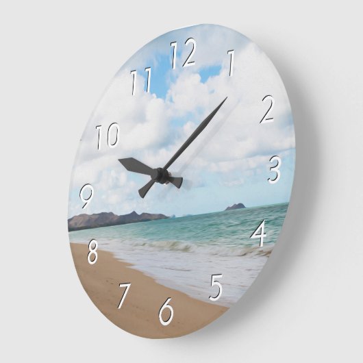 Oahu Hawaii Ocean Waves & Beach Grote Klok (Hoek)