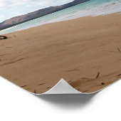 Oahu Hawaii Ocean Waves & Beach Poster (Hoek)