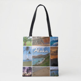 Oahu, Hawaii Potomacs Collage canvas tas