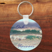 Oahu Hawaii sleutelhanger (Voorkant)