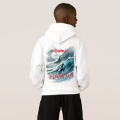 Oahu Hawaii Surfing Wave (Achterkant volledig)