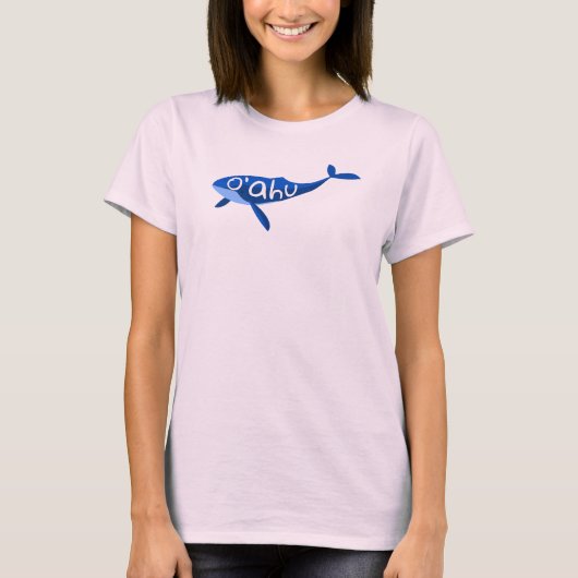O'ahu Hawaii Whale T-shirt (Voorkant)