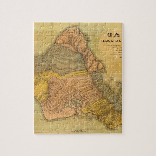 Oahu, Hawaiiaanse eilanden Legpuzzel (Verticaal)