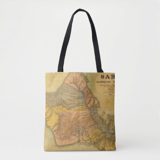 Oahu, Hawaiiaanse eilanden Tote Bag (Voorkant)