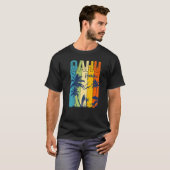 Oahu Hawaiian Family Vacation Matching Group Premi T-shirt (Voorkant volledig)