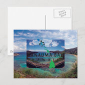 Oahu Island Turtle Briefkaart (Voorkant / Achterkant)