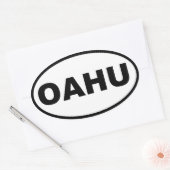OAHU OVALE STICKER (Envelop)