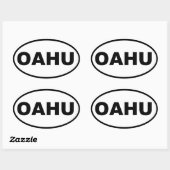 OAHU OVALE STICKER (Vel)
