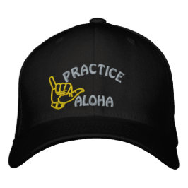 Oahu Praktijk Aloha Shaka (Hang los) Geborduurde Pet