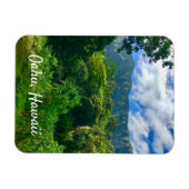 Oahu, regenwoud Hawaii Magneet (Horizontaal)