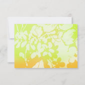 OAHU RSVP Floral Linen Paper (Achterkant)