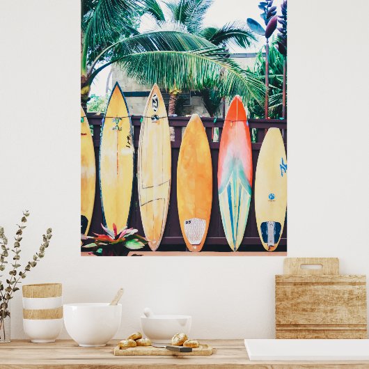 Oahu Surf | POSTER (Keuken)