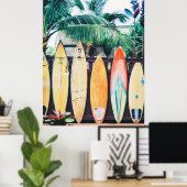 Oahu Surf | POSTER (Thuiskantoor)