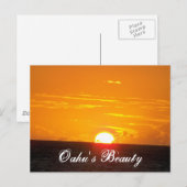 Oahu's Beauty Briefkaart (Voorkant / Achterkant)
