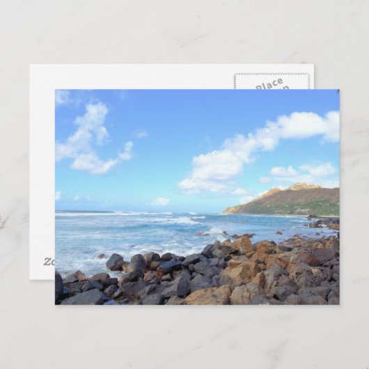 Oahu's stranden briefkaart (Voorkant / Achterkant)