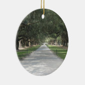 Oak Alley in Boone Hall, Charleston SC Ornament (Rechts)