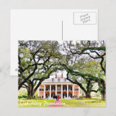 Oak Alley Plantage Briefkaart (Voorkant / Achterkant)