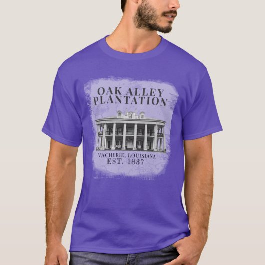 Oak Alley Plantage T-shirt (Voorkant)