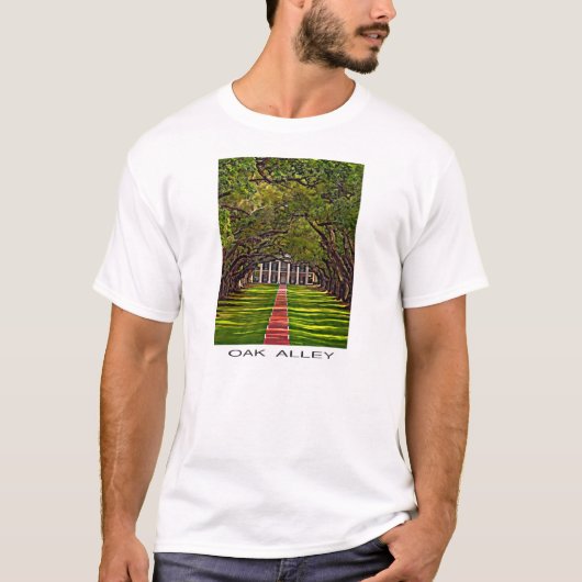 Oak Alley Plantation T-shirt (Voorkant)
