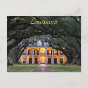 Oak Alley Plantation Vacherie Louisiana Briefkaart