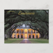 Oak Alley Plantation Vacherie Louisiana Briefkaart (Voorkant)