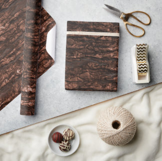 Oak Bark Camo Cadeaupapier