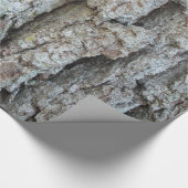 Oak Bark Wrapping Paper (oud, Groeieieikenvangerpa Cadeaupapier (Hoek)