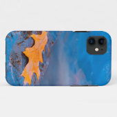 Oak-blad op rots in Rosseau Case-Mate iPhone Case (Achterkant (horizontaal))