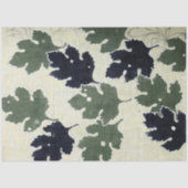 Oak-bladeren in het najaar tissuepapier (Voorkant)