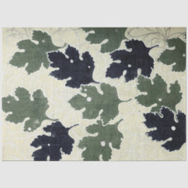 Oak-bladeren in het najaar tissuepapier