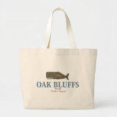 Oak Bluffs - Massachusetts. Grote Tote Bag (Voorkant)