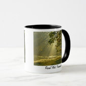 Oak-boom met zondensbloem mok (Voorkant rechts)